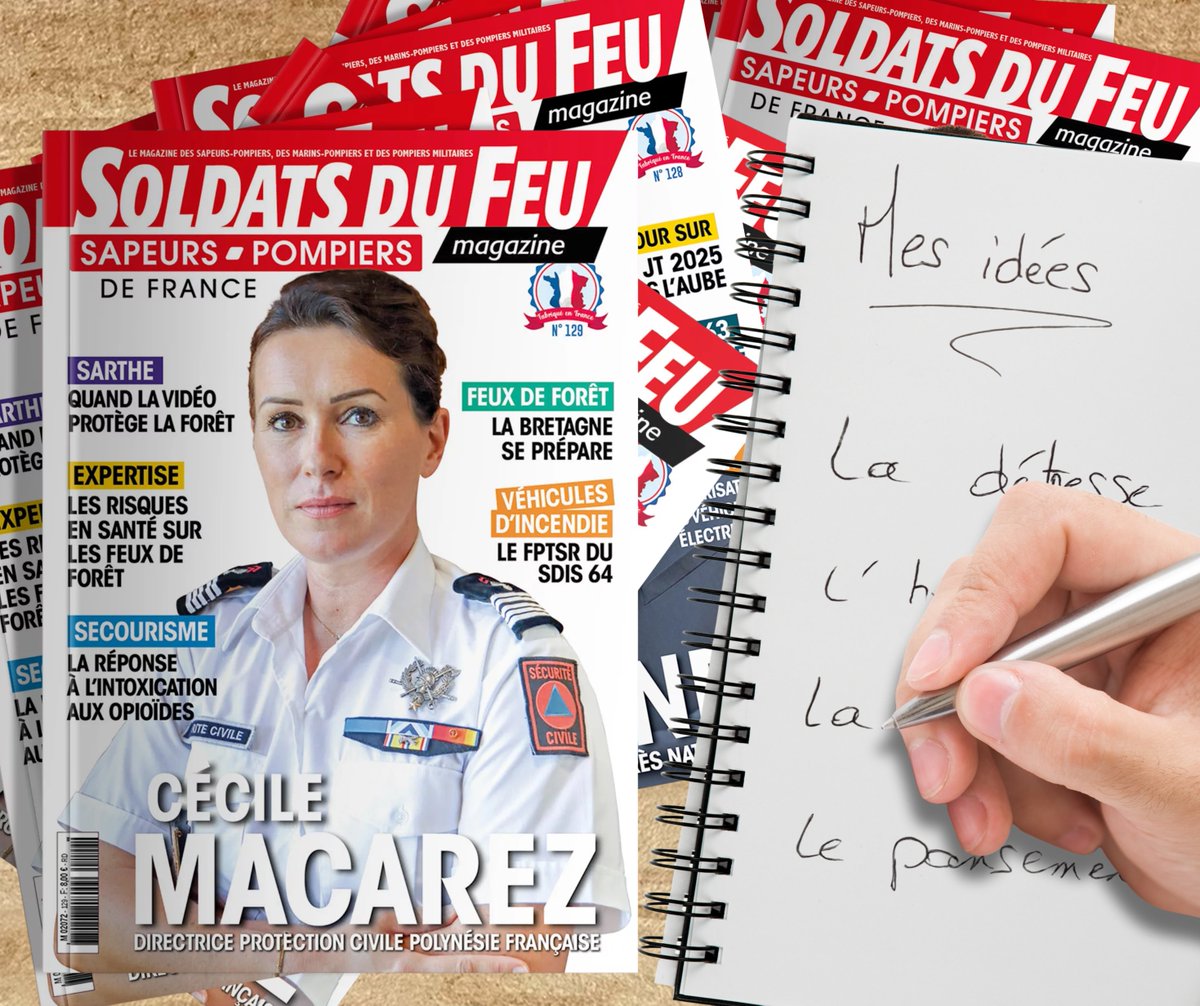 Une nouvelle aventure commence dès septembre.

C'est avec plaisir que je vous annonce mon arrivée en tant qu'auteur✍🏽 pour <a href="/SoldatsdufeuMag/">Soldats du Feu - #PensezAutrement</a>, je viens contribuer pour la partie #secourisme.

Rendez-vous au Mans 🏁 lors du <a href="/cnspf2025/">cnspflemans2025</a> 🚒.

✅ Abonnez-vous : soldatdufeu.fr/categorie-prod…