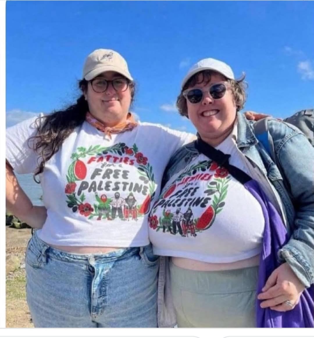 The trans Penn and Teller tribute act had banged the weight on since rehearsing in a Hamas food storage facility.
