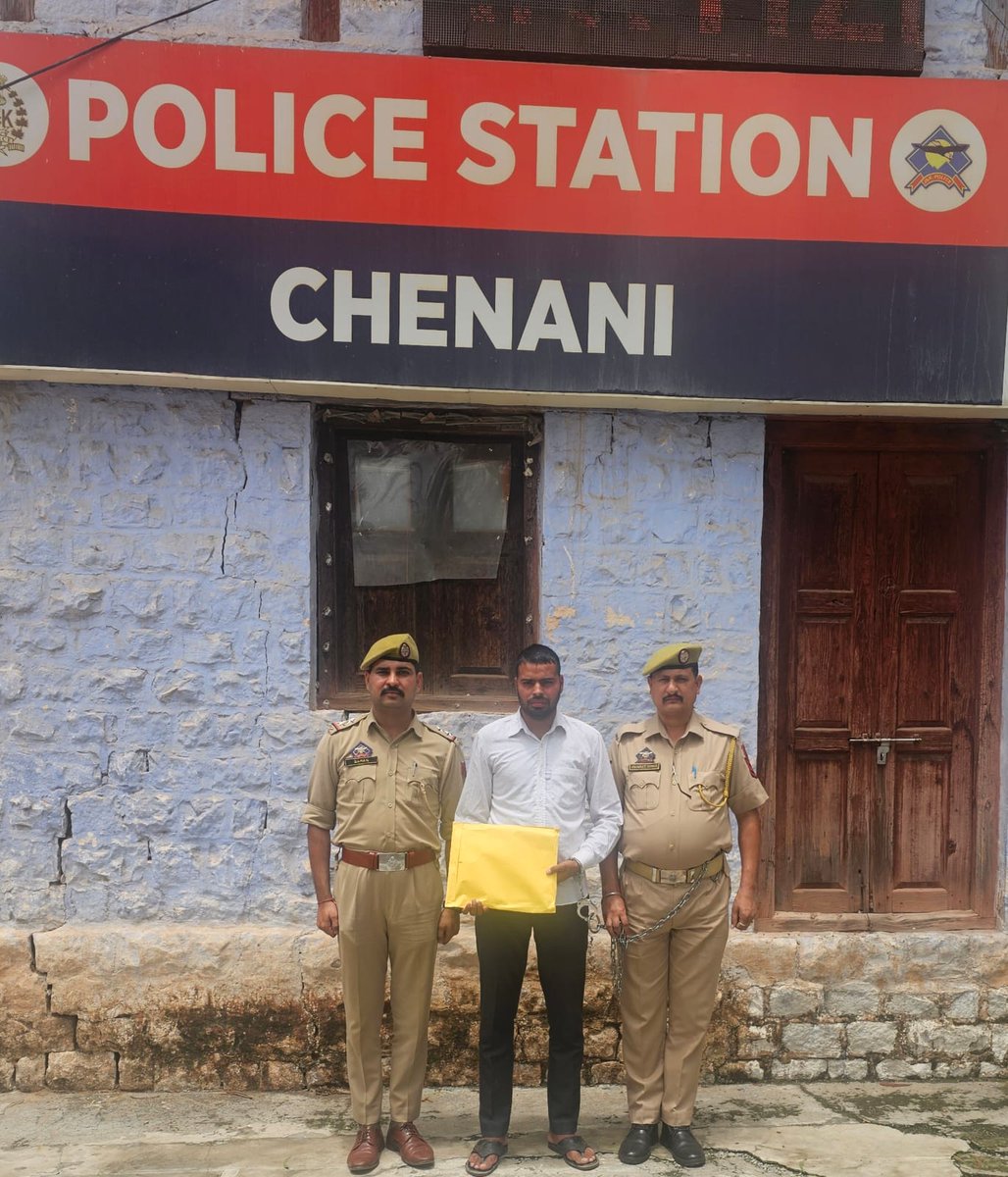 District Police Udhampur (@udhampurpolice) on Twitter photo #PeopleFirst
#UdhampurPolice
#NotoBovineSmuggling
*Udhampur Police book another Notorious bovine smuggler namely Mohd. Saleem @ Bachu S/O Hashim Din R/O Baishty Tehsil Chenani under Public Safety Act (PSA) to curb illegal trade* <a href="/JmuKmrPolice/">J&K Police</a> <a href="/ZPHQJammu/">Zonal Police Media Centre- Jammu Zone</a>
<a href="/UHqrs/">DIG, Udhampur Reasi Range</a> <a href="/Amod_India/">Amod Nagpure</a> #PeopleFirst
#UdhampurPolice
#NotoBovineSmuggling
*Udhampur Police book another Notorious bovine smuggler namely Mohd. Saleem @ Bachu S/O Hashim Din R/O Baishty Tehsil Chenani under Public Safety Act (PSA) to curb illegal trade* <a href="/JmuKmrPolice/">J&K Police</a> <a href="/ZPHQJammu/">Zonal Police Media Centre- Jammu Zone</a>
<a href="/UHqrs/">DIG, Udhampur Reasi Range</a> <a href="/Amod_India/">Amod Nagpure</a>