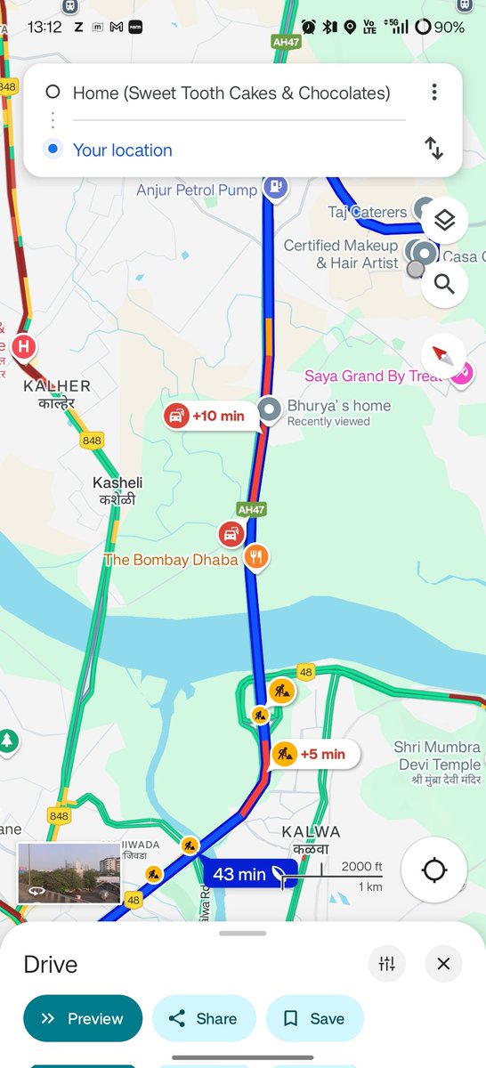KotyanSanjay's tweet photo. @ThaneTraffic can you confirm if the heavy vehicles notice is still valid. We have major jams in thane majiwada to mankoli due to these vehicles and it seems no one is bothered.@mieknathshinde @Dev_Fadanvis @PMOIndia @lokmat @TV9Marathi https://t.co/Pqm5c940wd