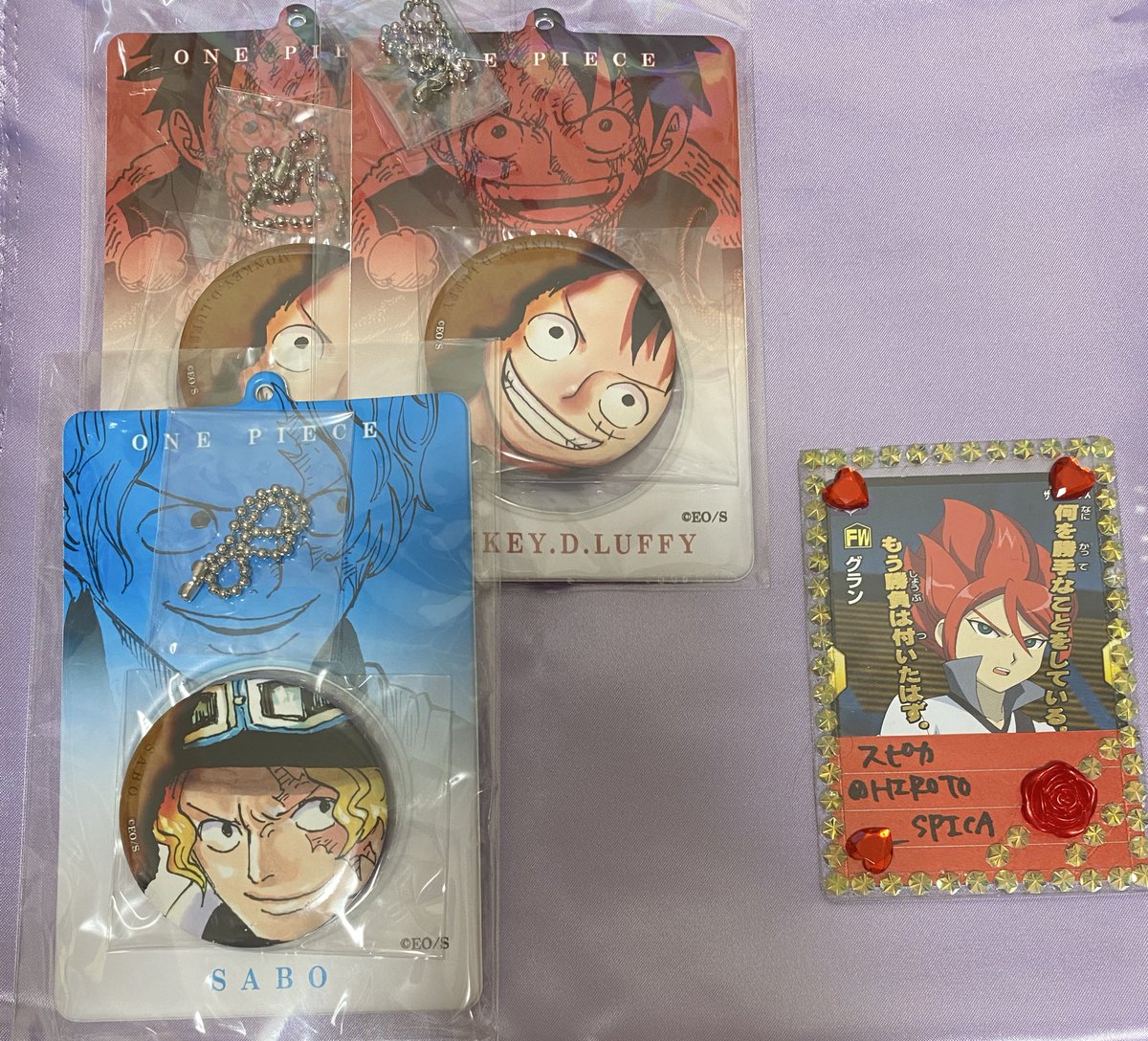 交換 ワンピース ONE PIECE 缶バッジ&特製ホルダーコレクション 譲