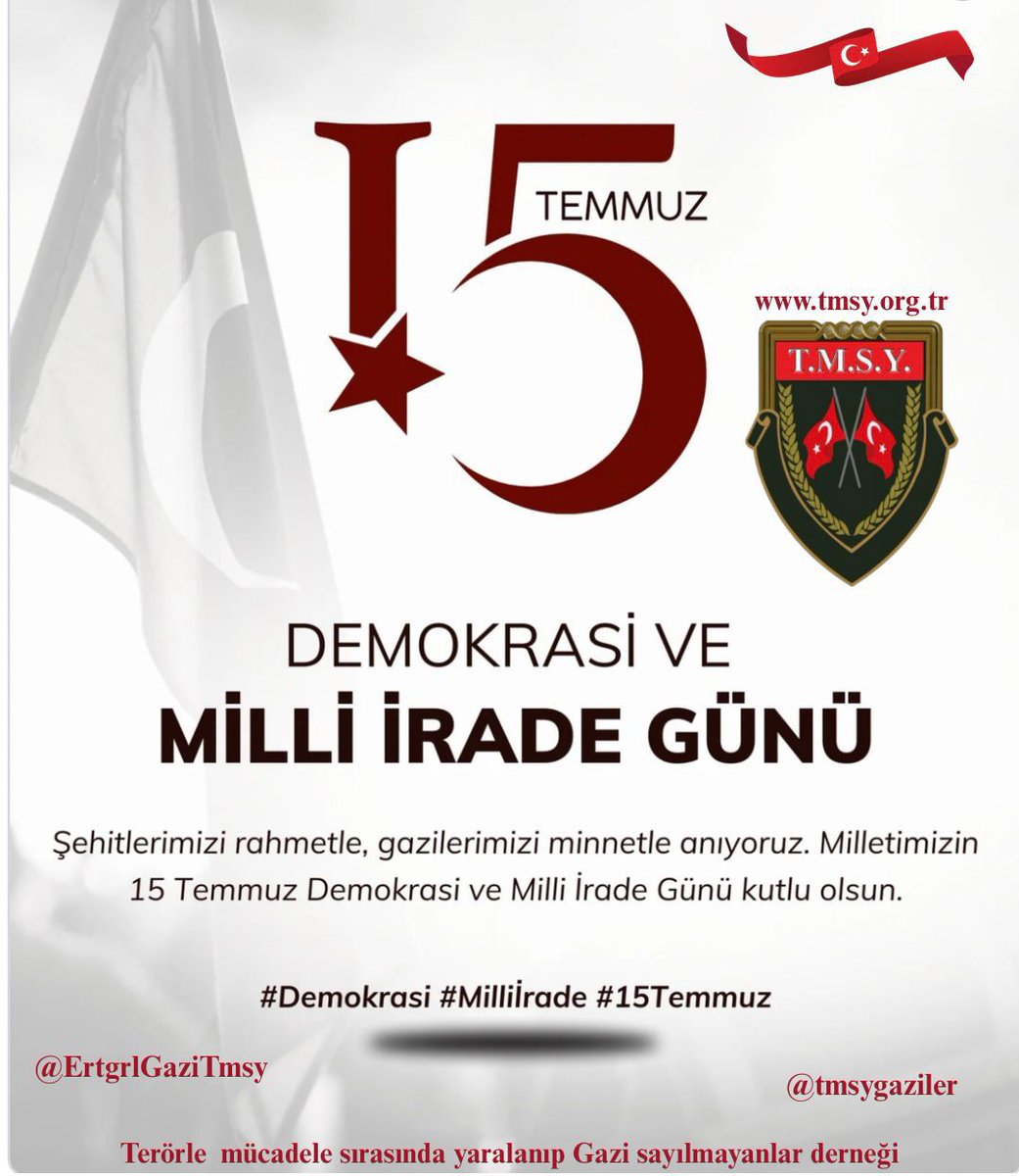 TMSY FETİ TUNCER (@fetituncer) on Twitter photo Benim İstiklal Marşım ""KORKMA" Diye başlıyor.
Vatan hainlerine duyurulur.
<a href="/TmsyGaziler/">T.M.S.Y GAZİ SAYILMAYANLAR</a>
<a href="/ErtugrlGaziTmsy/">ERTUĞRUL GAZİ DEMİR</a> Benim İstiklal Marşım ""KORKMA" Diye başlıyor.
Vatan hainlerine duyurulur.
<a href="/TmsyGaziler/">T.M.S.Y GAZİ SAYILMAYANLAR</a>
<a href="/ErtugrlGaziTmsy/">ERTUĞRUL GAZİ DEMİR</a>