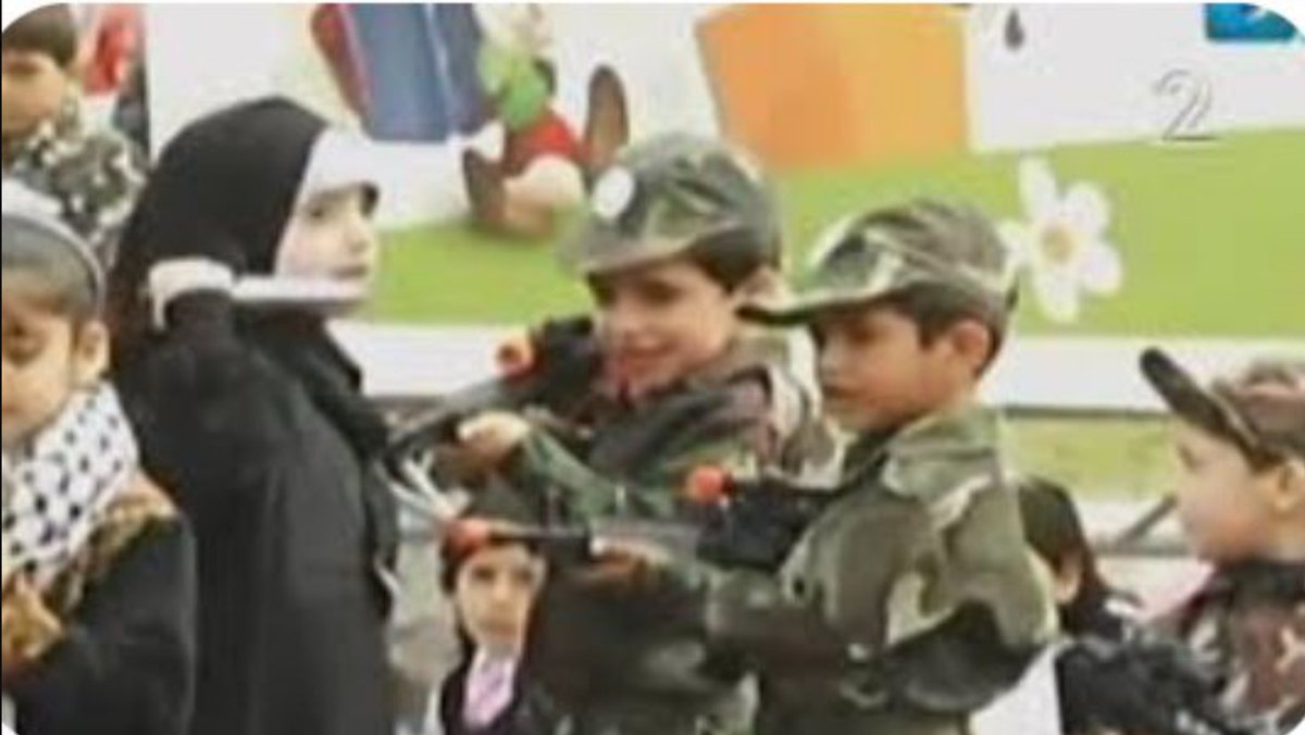 Sick Society - Jihadi kids play a game of 'Knife and Shoot'