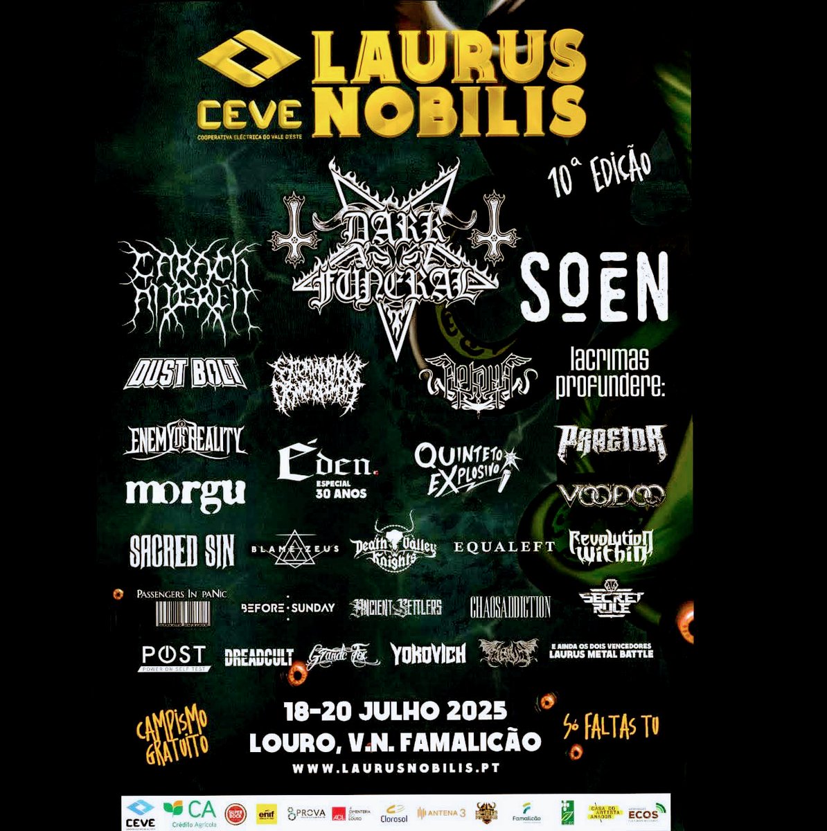 Death Valley Knights to open the main stage of The Laurus Nobilis Festival in Portugal this Friday!!
#Portugal #metalfestival