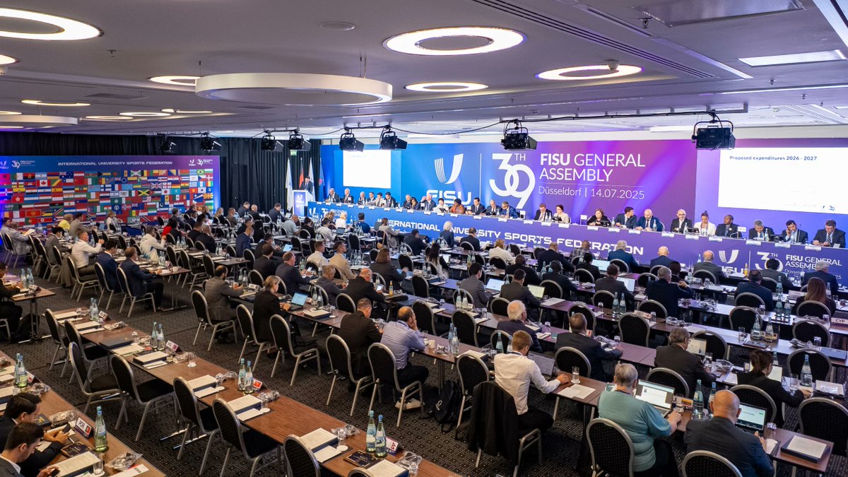 FISU's tweet image. ๐ย Over 9200 participants from more than 100 countries ready to kick off the Rhine-Ruhr 2025 FISU World University Games! ๐
๐
Read more ๐
fisu.net/2025/07/14/oveโฆ
#Unisport