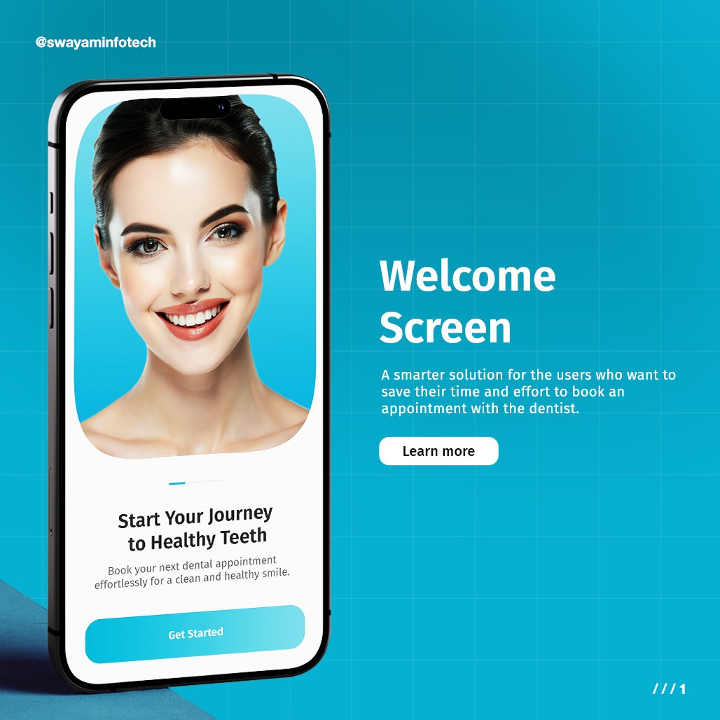 swayaminfotech's tweet image. Elevate your dental clinic with our #DentistOnCall Booking App! Reduce no-shows, boost profits &amp;amp; make scheduling easy for patients💬.
.
Visit: swayaminfotech.com/dentist-appoin…
.
#DentalApp #AppointmentBooking #HealthcareTech #SwayamInfotech #DentistApp