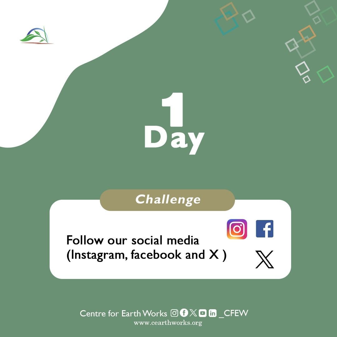 🌿 PFJuly Challenge: Day 1!

We’re kicking off! Today’s task is simple:

👉 Follow us on all our social media platforms and stay connected for daily tips, challenges, and plastic-free inspiration.

#LifeBeyondPlastics
#LifeInPlasticIsn’tFantastic
#PlasticFreeJuly
#TeamCFEW