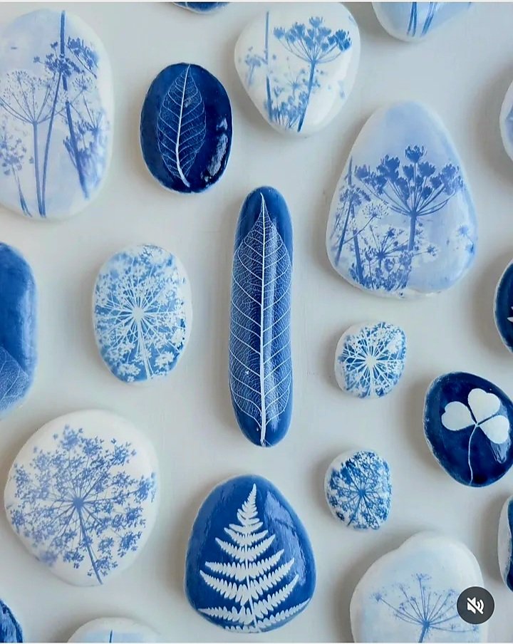 The work of Caroline Hodgson, aka Indigo Moth,  cyanotype artist #WomensArt