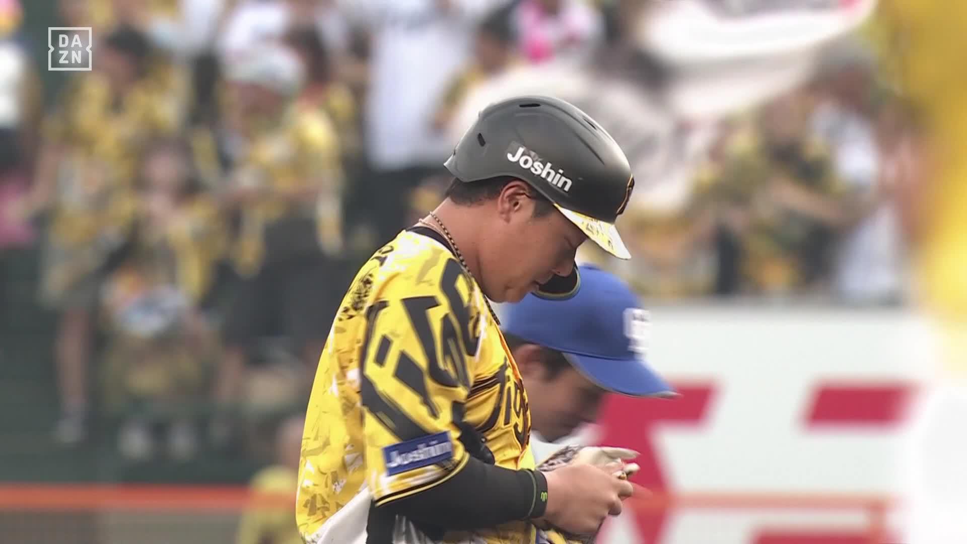 しんのすけ⭐︎甲子園100周年記念ボール #3 大山悠輔 阪神・大山悠輔が甲子園100周年前々夜祭弾「すごくいい仕事が