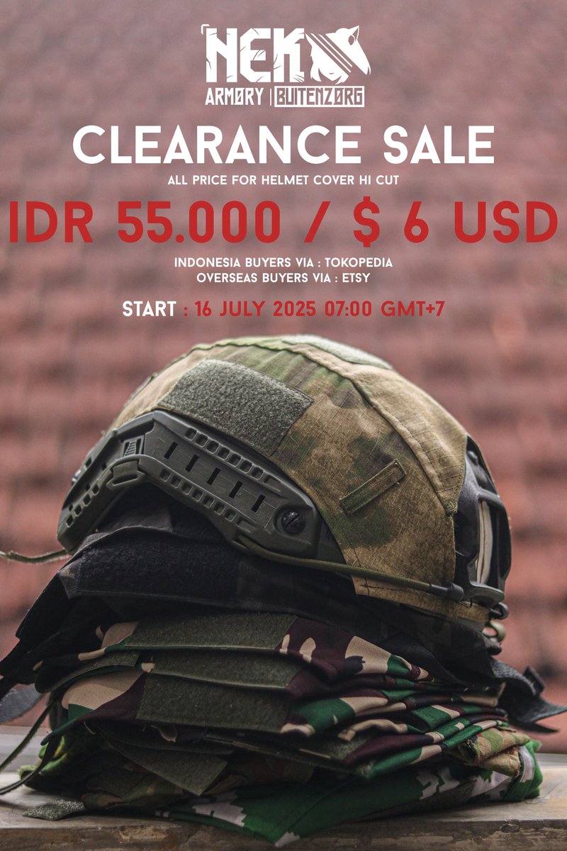 Clearance sale soon !