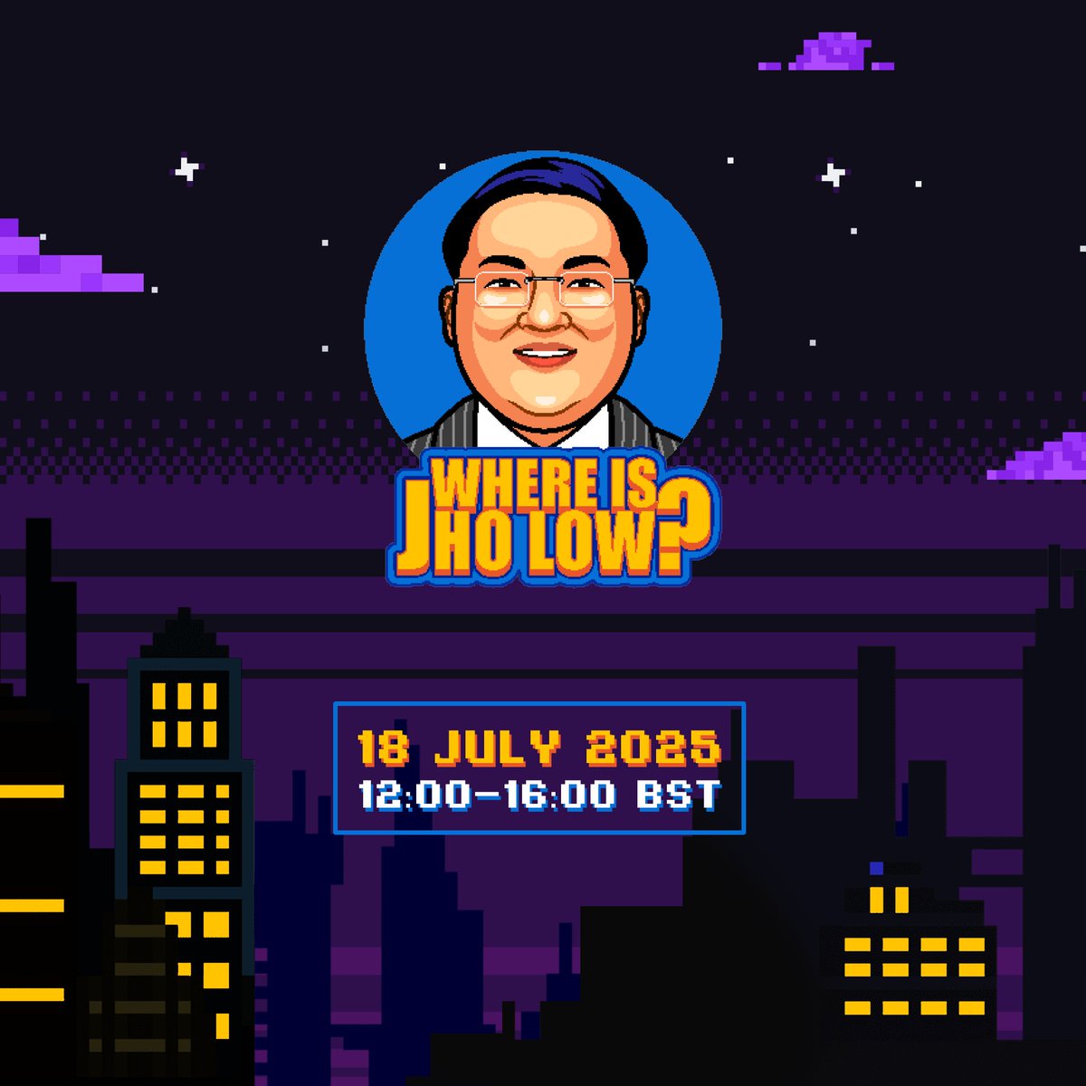 Bradley Hope (@bradleyhope) on Twitter photo It's 2025. Billions vanished. A global manhunt. Still no Jho Low.
This Friday: A new chapter begins. #WhereIsJho
Livestream from <a href="/WhaleHunting_/">Whale Hunting</a> & <a href="/whereisjho/">Jho Low 刘特佐</a> with big reveals and special guests.
Add to your calendar: evt.to/eoausadhw It's 2025. Billions vanished. A global manhunt. Still no Jho Low.
This Friday: A new chapter begins. #WhereIsJho
Livestream from <a href="/WhaleHunting_/">Whale Hunting</a> & <a href="/whereisjho/">Jho Low 刘特佐</a> with big reveals and special guests.
Add to your calendar: evt.to/eoausadhw