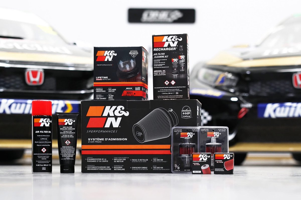 We're fully focused on filtering our way up the order when the second half of the season gets underway in a few weeks - and we'll be helped no end by our technical partners K&amp;N Filters UK!

Check out their extensive product range here: knfilters.co.uk 

#BTCC // #WeAreOne