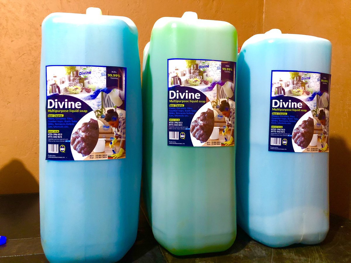 Sparkle every space with our multi-purpose liquid soap,perfect for your home, office or business.

For orders, WhatsApp 0755396053.