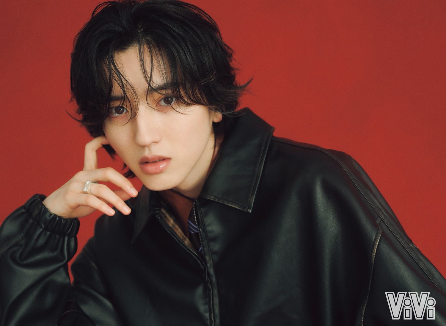 miyu 道枝駿佑 公式写真 QLAP! other cut 🩷🤍 ⁡ #道枝駿佑#みっちー#미치에다슌스케 #QLAP