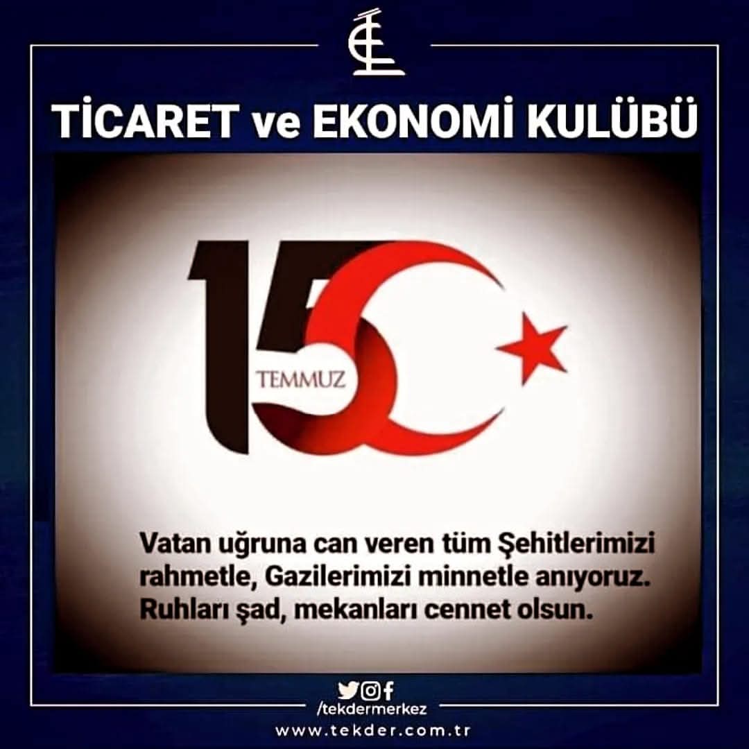 Ticaret ve Ekonomi Kulübü tweet media