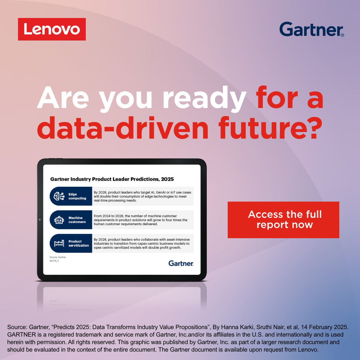 LindaGrass0's tweet image. 🚀 Are you ready for a data-driven future?
Lenovo is helping businesses prepare for this shift with a new Data Storage Solutions portfolio that enables data management "at" the edge of environments.
Discover more by reading the latest Gartner® report > bit.ly/44qLcSt…