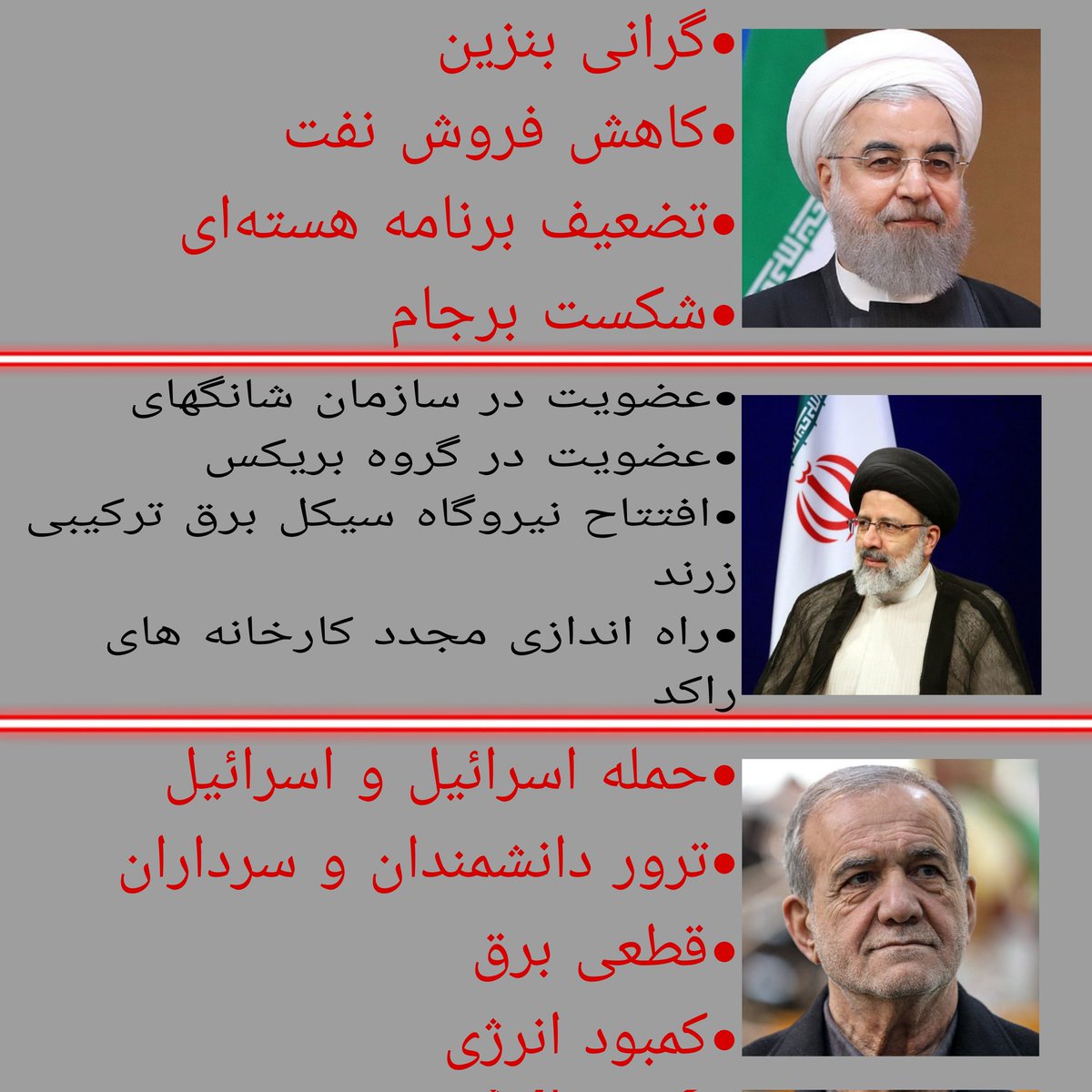 i_am__sarah's tweet image. رهبر:(شرط پیشرفت کشور در دوری از آمریکاست)
دلیل؟! تجربه.