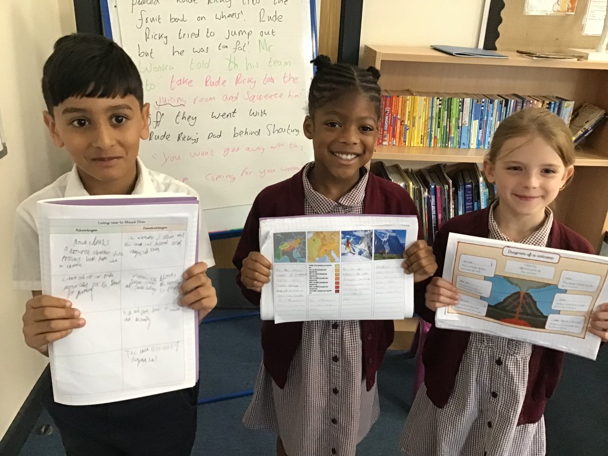 We have been learning about volcanoes in Geography! 🌋 <a href="/AVPASchool/">Abbey View Primary Academy</a>