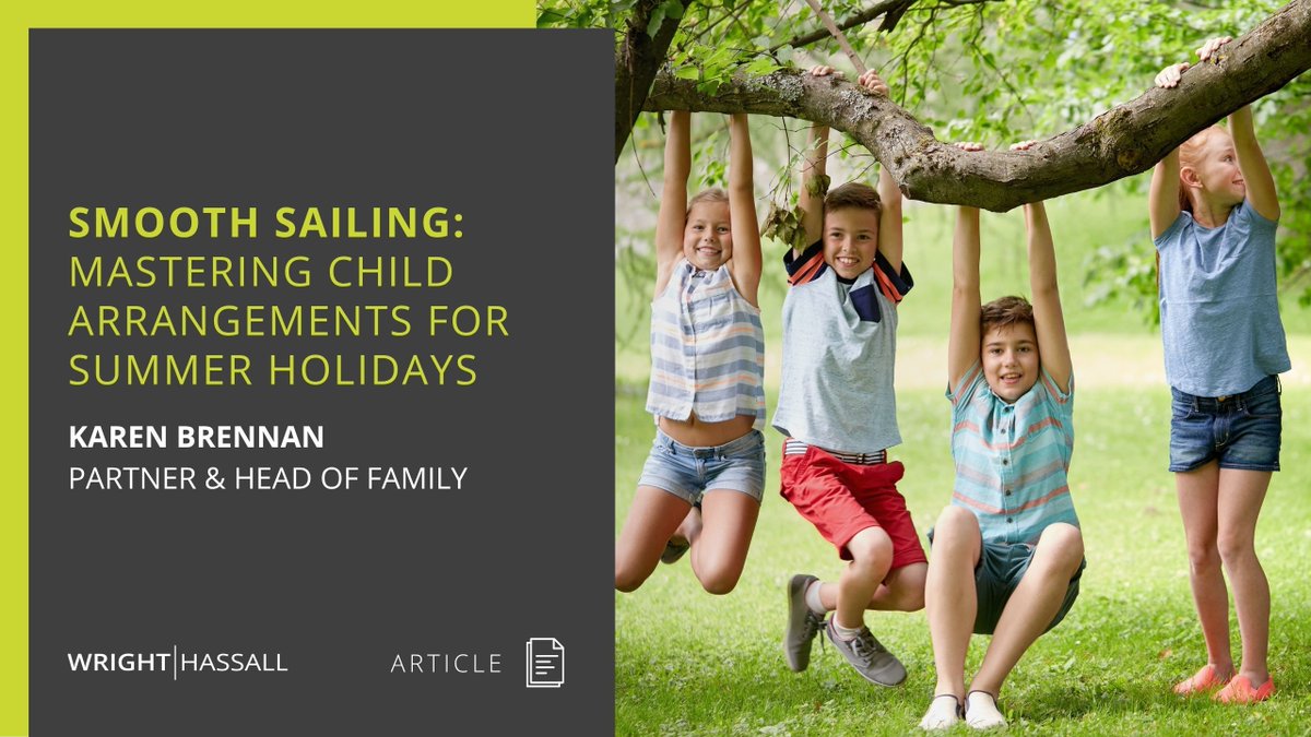 As the summer holidays are fast approaching, many parents find themselves navigating the arrangements for their children. We have set out some key considerations to help you manage child arrangements effectively during school holidays. buff.ly/ps9ofU7

#FamilyLaw