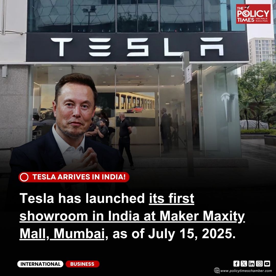 thepolicytimes's tweet image. Is India Ready for the Tesla Revolution?

Tesla opens its 1st showroom in Mumbai &amp;amp; unveils Model Y at ₹60–61L. A big leap for EVs — but is India ready with roads, mindset &amp;amp; charging infra?

What do you think?

#TeslaIndia #EVRevolution #ModelYIndia #ThePolicyTimes #NewsUpdate