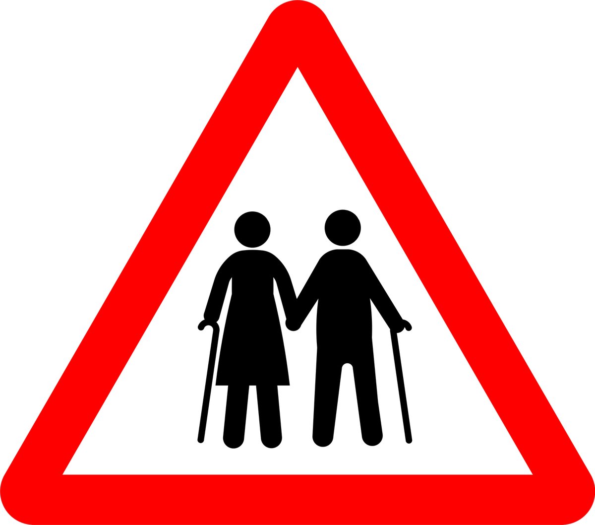 policialocalvlc's tweet image. ¿Conoces esta nueva señal?
Nos advierte de un posible peligro por la proximidad de un lugar frecuentado por personas con dificultades motrices o sensoriales.
#Nuevas señales #DGT
