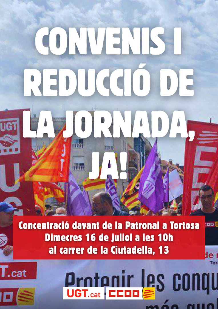 Ells bloquegen, nosaltres ens mobilitzem!
Demà a les 10 h tenim una cita davant la patronal.