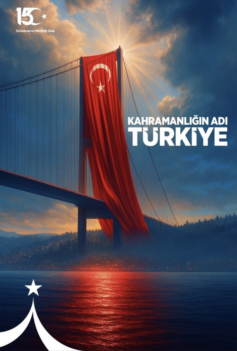 15 Temmuz Demokrasi ve Millî Birlik Günü gururla kutluyoruz. O hain gecede devletin ve milletin selameti için gözünü kırpmadan Hakk’a yürüyen şehitlerimize Allah’tan rahmet diliyor, kendini siper edip bu hainliği gecenin karanlığına gömen gazilerimizi şükran ve minnetle anıyoruz.