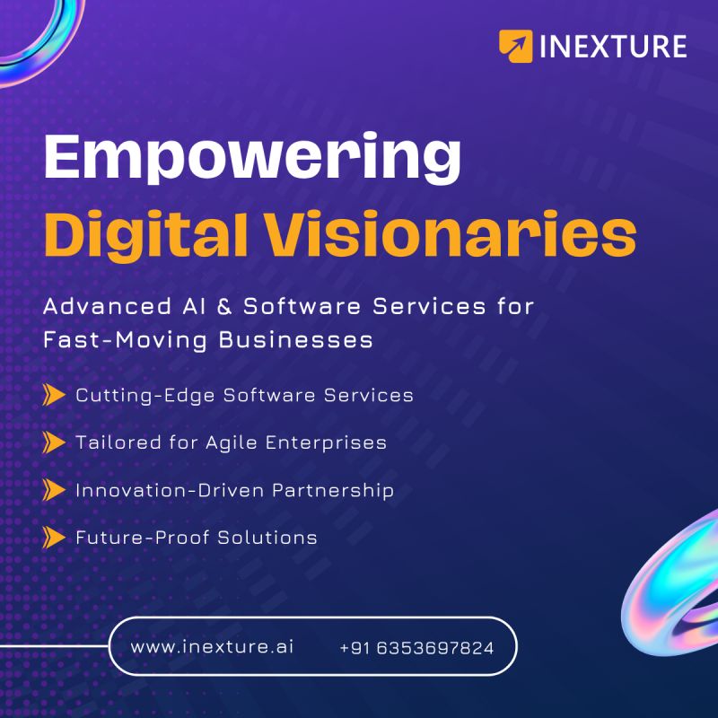deeptis9811's tweet image. Building AI tools is easy. 
Scaling them with impact? That’s where the real game begins.
 Visit us: inexture.ai |      inexture.com
sales@inexture.com | 📲 +91 63536 97824
#AIandSoftwareDevelopment #HireAIExperts #AIinEnterprise #AIforBusiness #genai2025