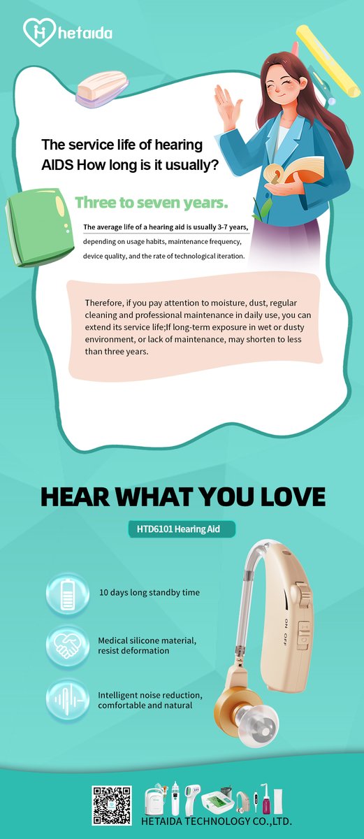 HetaidaMedical's tweet photo. The service life of hearing AIDS
How long is it usually? https://t.co/rruu5YwrNJ