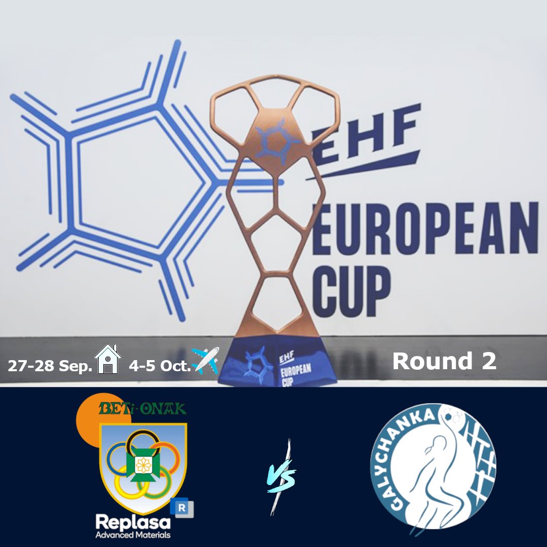 Replasa Beti-Onak (@beti_guerreras) on Twitter photo 🇺🇦 <a href="/hc_Galychanka/">HC Galychanka</a> de Ucrania será el rival para nuestro debut en la #EuropeanCup el 27-28 de septiembre en el Hnos. Indurain. #AurreraBeti!!! <a href="/villavatarrabia/">Ayto VillavAtarrabia</a> <a href="/FNBalonmano/">Federación Navarra de Balonmano</a> 🇺🇦 <a href="/hc_Galychanka/">HC Galychanka</a> de Ucrania será el rival para nuestro debut en la #EuropeanCup el 27-28 de septiembre en el Hnos. Indurain. #AurreraBeti!!! <a href="/villavatarrabia/">Ayto VillavAtarrabia</a> <a href="/FNBalonmano/">Federación Navarra de Balonmano</a>