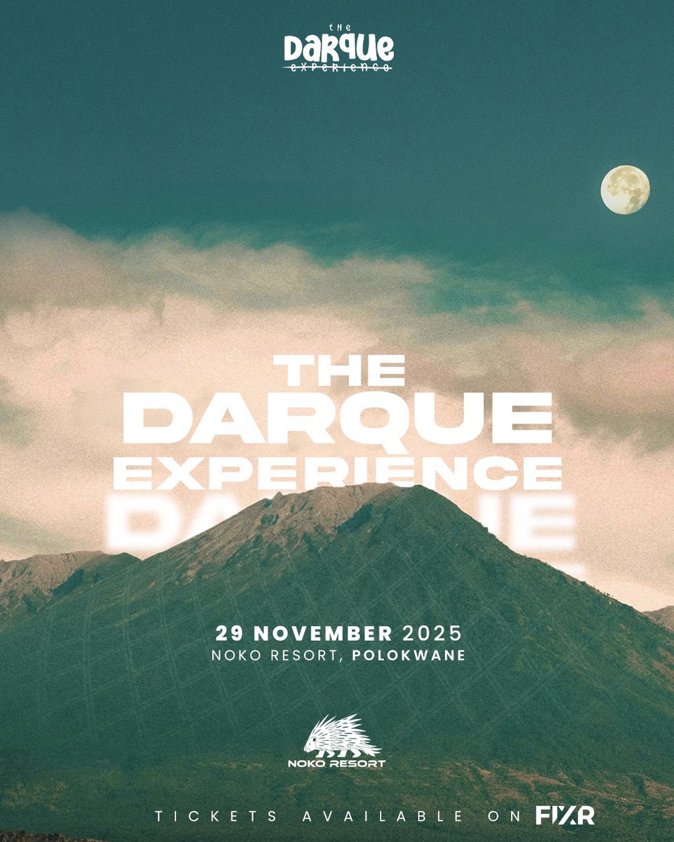 Back To Where It All Began!
After powerful silence, The Darque Experience makes its long-awaited return to Polokwane — the city where the journey first sparked. 🙏🏾

I have decide to return to The Darque Experience to where it all began, in a format or way that resonates with
