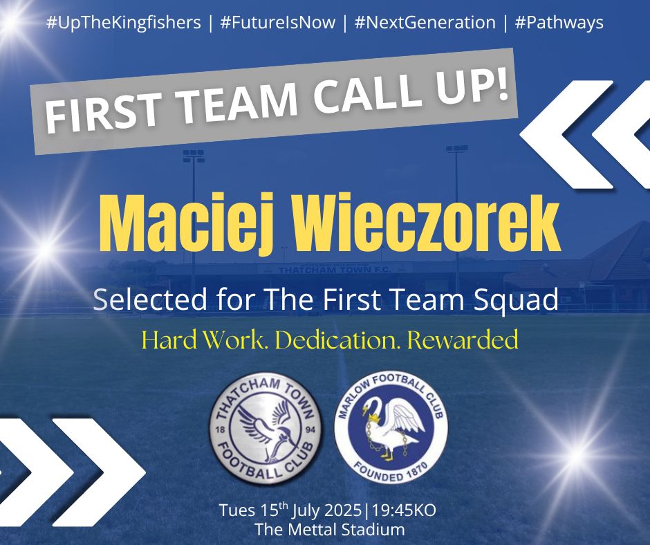Thatcham Town youth (@thatchamu18) on Twitter photo Another one of our boys is getting their chance, a well deserved call up as well! <a href="/Thatcham_TownFC/">Thatcham Town FC</a> #pathway #process Another one of our boys is getting their chance, a well deserved call up as well! <a href="/Thatcham_TownFC/">Thatcham Town FC</a> #pathway #process