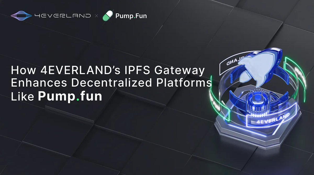 4everland_org's tweet image. 🚀 How 4EVERLAND’s IPFS Gateway Supercharges Pump.fun!
This article explores how 4EVERLAND’s IPFS Gateway supports @pumpdotfun’s operations & why its decentralized web services are a game-changer for #Web3.
🔹 What is ?
🔹 How 4EVERLAND…