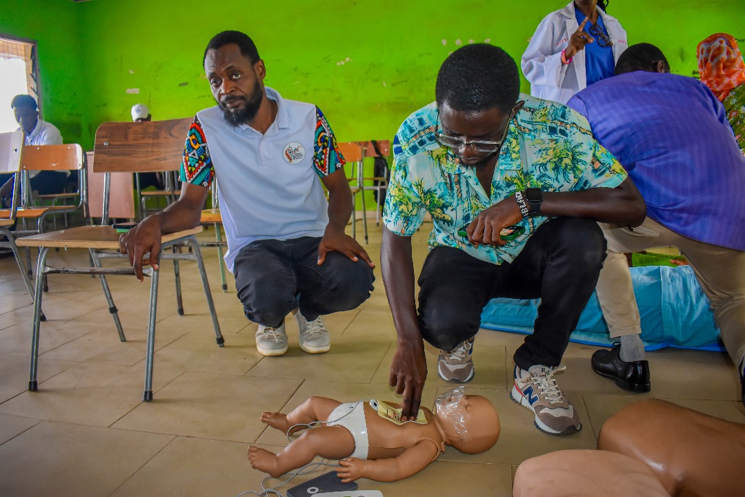 July 14, 2025 — At T.I. Ahmadiyya International School, a team of medical doctors from <a href="/HFUSA/">Humanity First USA</a> conducted CPR and First Aid training for volunteers as part of their ongoing medical outreach.

#GlobalHealth #ServingMankind #HFUSA #HFGhana #Healthcare #MedicalTraining