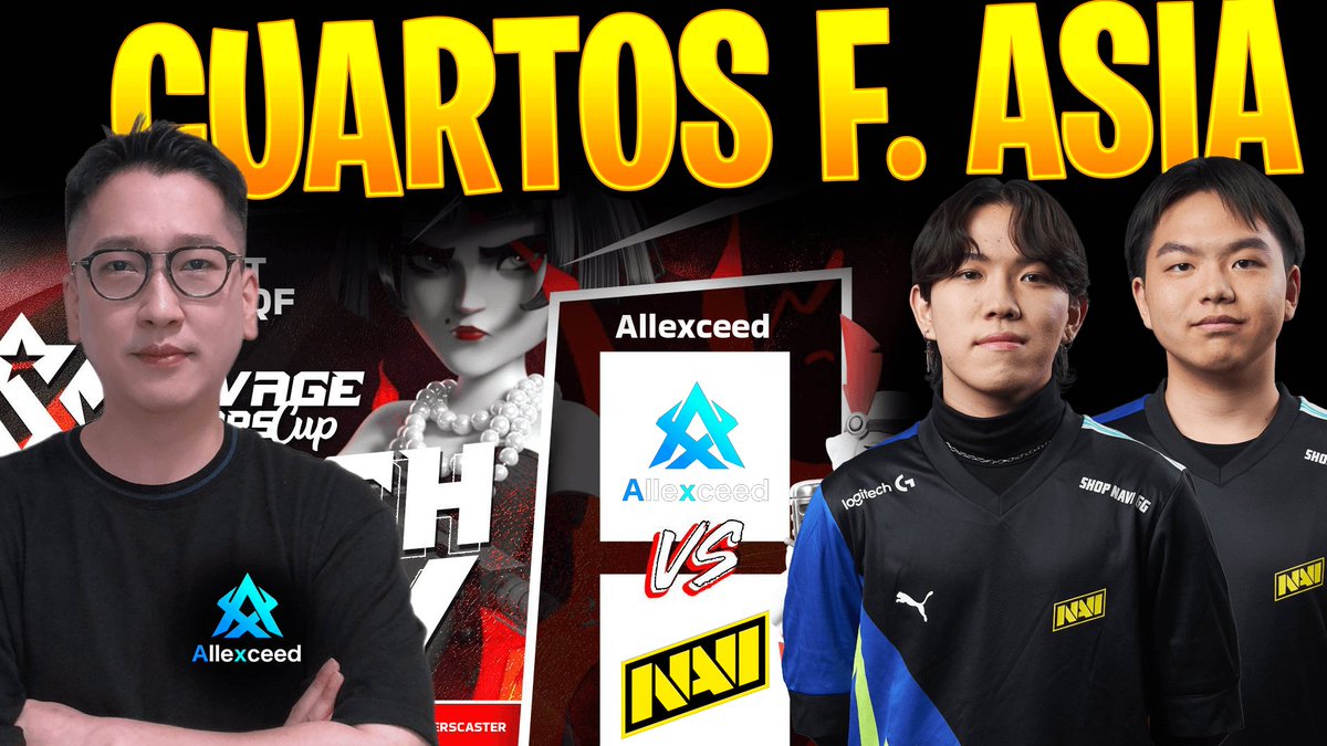 Martes 16.00 CET ⏰️ 14.00 UTC
Hoy doble‼️

Volvemos de vacaciones‼️💪
Quartos de final de Asia de #savage
✅ <a href="/NAVI_coc/">QueeN Walkers</a>  🆚 <a href="/Allexceed2025/">★★★G・S★★★</a> 
Y luego #GHC
✅ @soulsassassin 🆚 <a href="/vatic_coc/">Vatic - Clash of Clans</a>

🔴 youtube.com/live/gewgfddPM…
🟣twitch.tv/sockerssu
⚫tiktok.com/@sockers.su

#CLASHOFCLANS