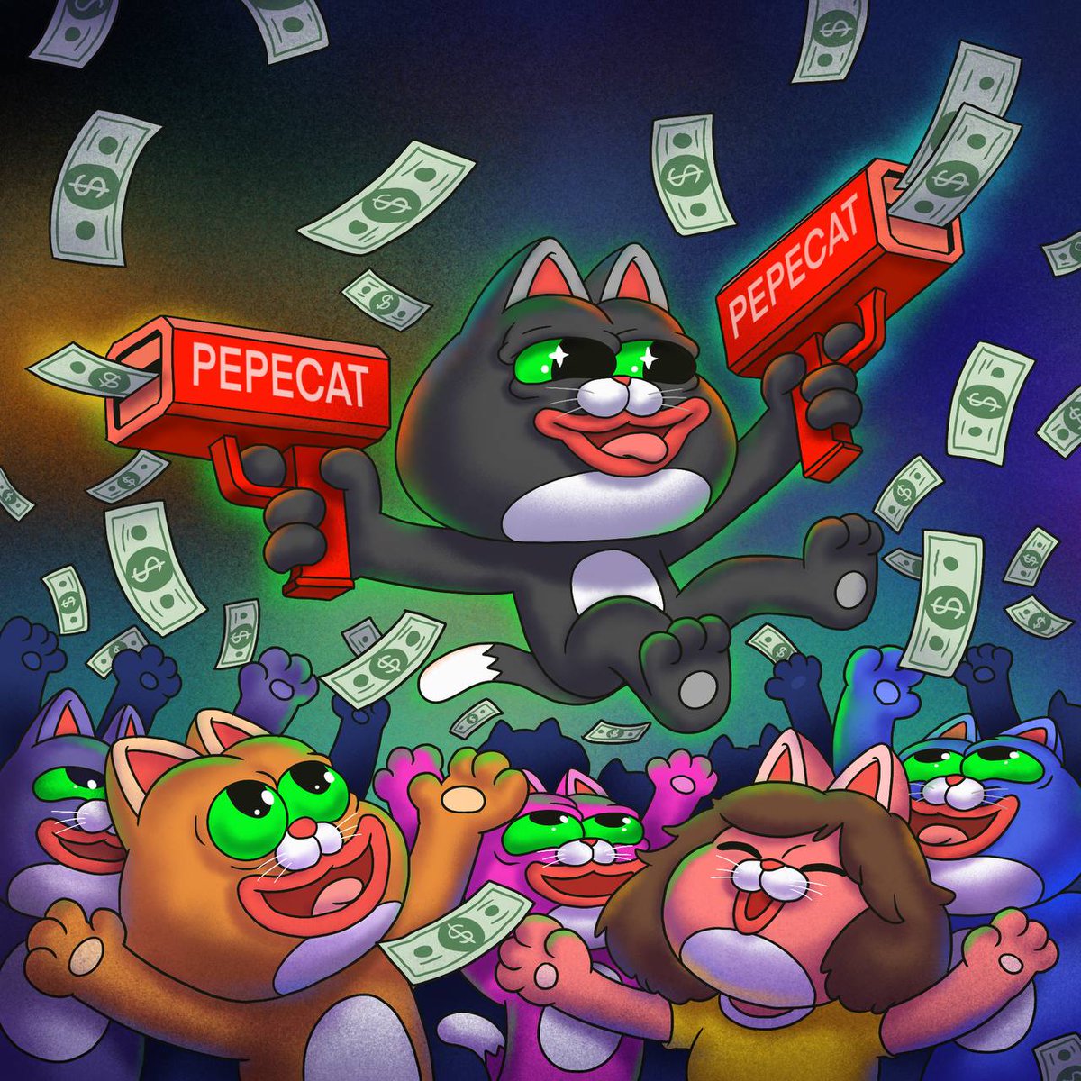 Pepe Cat Token (@pepecattoken) on Twitter photo ๐จ #PEPECAT Gift Alert! ๐จ
Weโre feeling extra spicy this week ๐ผ๐ฐ
For every 60 new followers, weโre giving away $100 to one lucky random cat ๐บ
Weโre aiming for 3,500 followers, so there are LOTS of chances to win!
๐๏ธ Only 5 days โ Ends Sunday at 23:59 UTC!
To enter the draw, ๐จ #PEPECAT Gift Alert! ๐จ
Weโre feeling extra spicy this week ๐ผ๐ฐ
For every 60 new followers, weโre giving away $100 to one lucky random cat ๐บ
Weโre aiming for 3,500 followers, so there are LOTS of chances to win!
๐๏ธ Only 5 days โ Ends Sunday at 23:59 UTC!
To enter the draw,