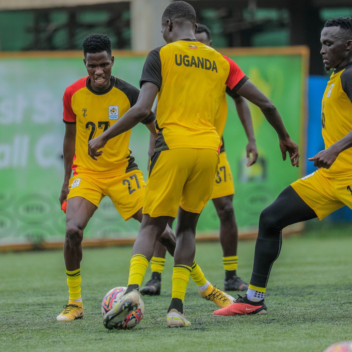 Grinding hard, building the momentum. 🥶

The Uganda Cranes are putting in everything to make the nation proud. 🇺🇬

#UgandaCranes | #TotalEnergiesCHAN2024