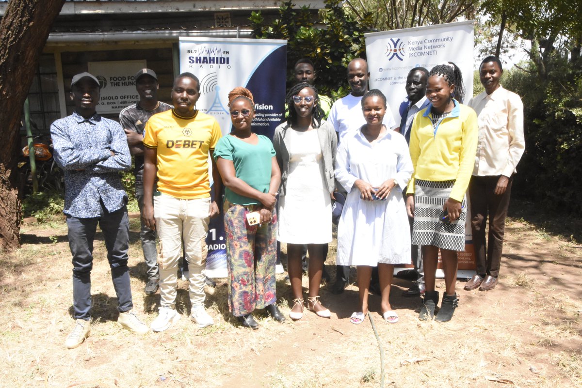 kcomnet's tweet image. #capacitybuilding 
This week, KCOMNET held a Media Viability Training in Isiolo County, bringing together radio station managers and producers for an in-depth session on sustaining community-driven broadcasting.
📷Read more ➝ kcomnet.org/media-viabilit…
@radioshahidi @AngaafRadioKE