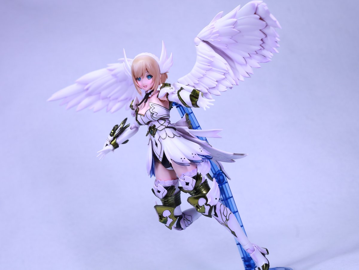 yuyotu0's tweet image. アルカナディア ルミティア 完成!
今回は金多めのテイストで仕上げました
↓続きます
#アルカナディア #コトブキヤ #プラモデルライフ