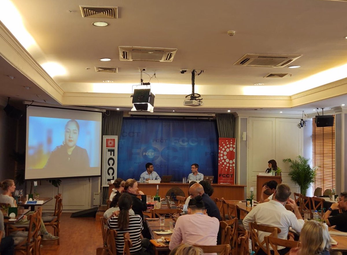 Miraajripon's tweet image. It was nice to talk at @FCCThai with @tdkean, @waiwainu, and @verenahoelzl on Bangladesh and Rohingya issues. (7-7-25)
First Photo from Anna Blanck.