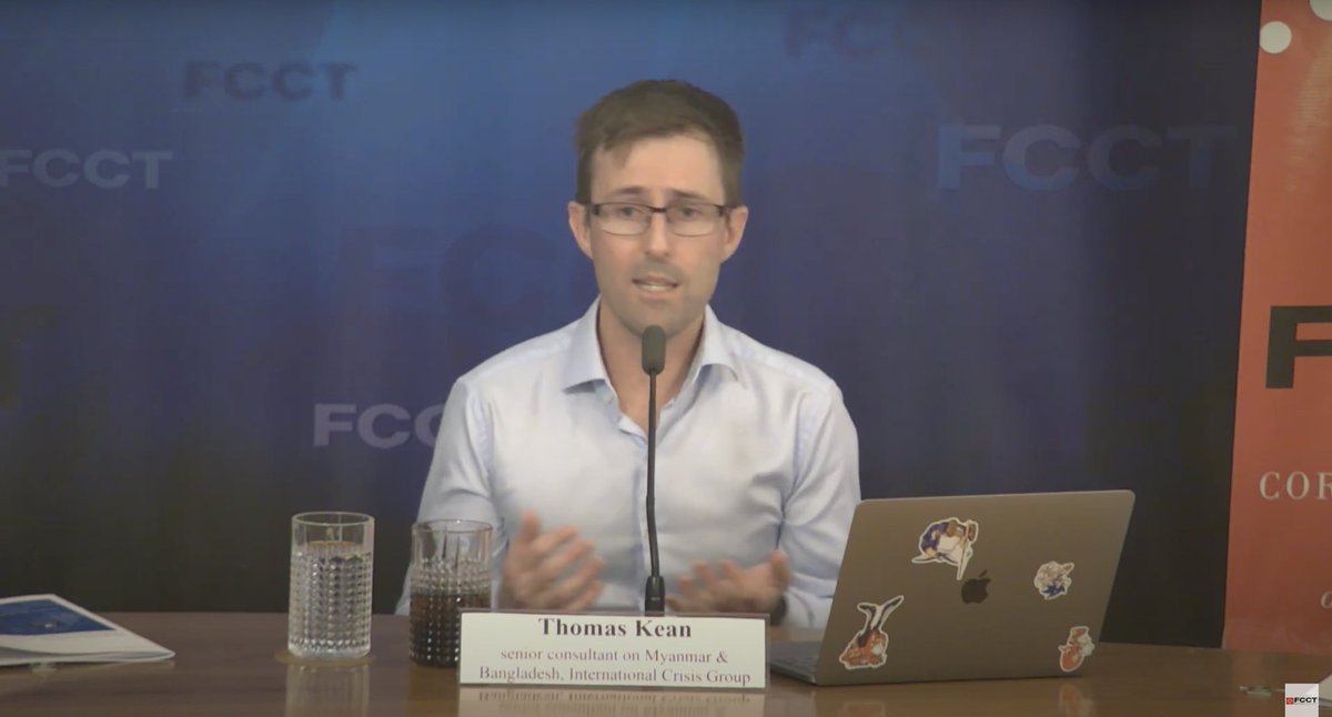 Miraajripon's tweet image. It was nice to talk at @FCCThai with @tdkean, @waiwainu, and @verenahoelzl on Bangladesh and Rohingya issues. (7-7-25)
First Photo from Anna Blanck.