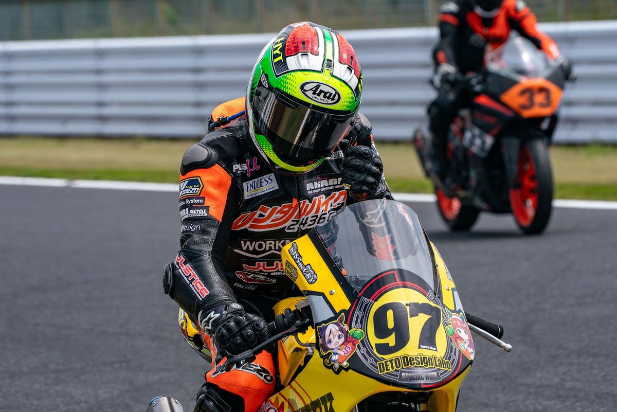 筑波ミニろく　DETO  kiss and  cry  Racing Team から参戦させて頂きました。

チームの皆さんの頑張りがあって3位入賞❗️出来ました。　　楽しかったです♪

ありがとうございました。

Photo by  Kuma@Photo さん❗️

暑い中、ありがとうございました。