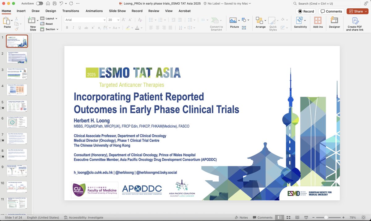 herbloong's tweet image. Putting final touches together to my talk😀. Looking forward to welcoming you all to #hongkong 🇭🇰 for #ESMOTATAsia25! Don't be shy - come by and say hi!
#drugdevelopment @CUHKMedicine @apoddc @APCLC_2023