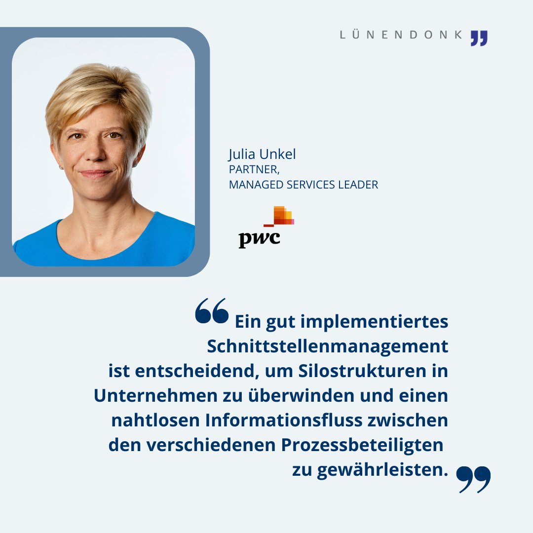Lünendonk (@luenendonk) on Twitter photo Schnittstellen managen. Qualität sichern. Transformation ermöglichen. 👉 Fachbeitrag von Julia Unkel von #PwC.
Jetzt nachlesen in der kostenfreien #Lünendonk-Studie 2025 zu Managed Services: luenendonk.de/produkt/luenen…
<a href="/pwc_de/">PwC Deutschland</a> Schnittstellen managen. Qualität sichern. Transformation ermöglichen. 👉 Fachbeitrag von Julia Unkel von #PwC.
Jetzt nachlesen in der kostenfreien #Lünendonk-Studie 2025 zu Managed Services: luenendonk.de/produkt/luenen…
<a href="/pwc_de/">PwC Deutschland</a>