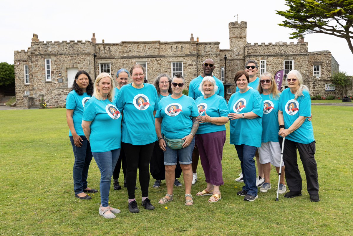 AFR_UK's tweet image. The amazing Bude group looking fabulous in their #HerbiesHeroes t-shirts.
Thanks to their incredible efforts, they’re now just shy of £70,000 raised since they began in 2015!
👏 A huge and heartfelt THANK YOU!