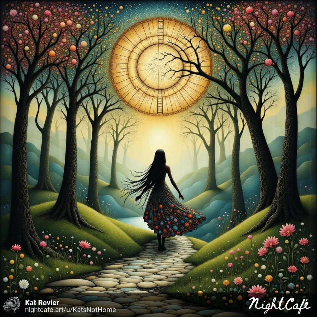 KatRevier's tweet image. She never did
as she was told
when a young girl
she ran along the path
led to redemption or ruin
before a footprint was set
They thought her a #contrarian
Her mind just saw more than they
---
#VSS365 #Poetry #AIArt #WritingCommunity #ReadingCommunity
