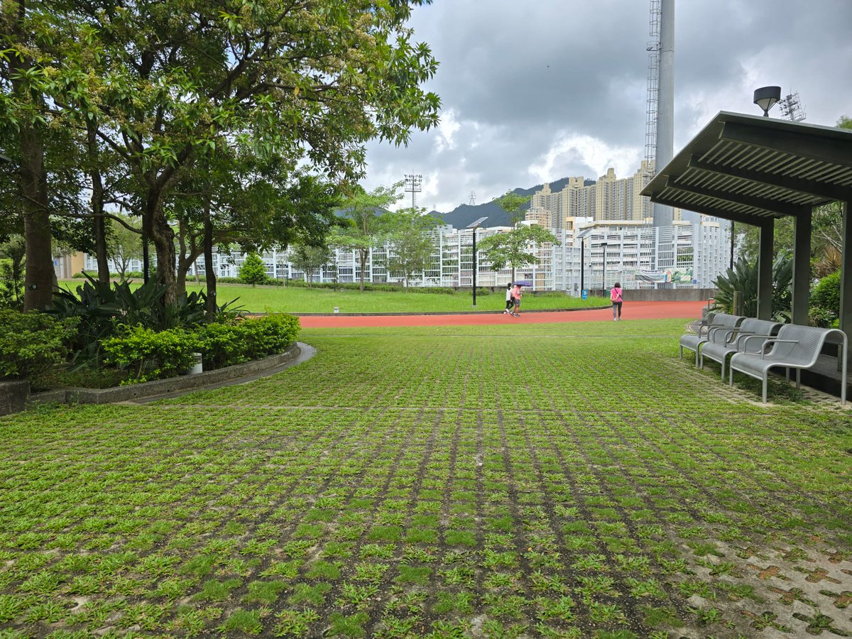 Still going strong - This Pebble Walking Trail in Po Kong Village, Hong Kong has stood the test of time since 2009 - underpinned by #Grasscrete. #BuiltToLast