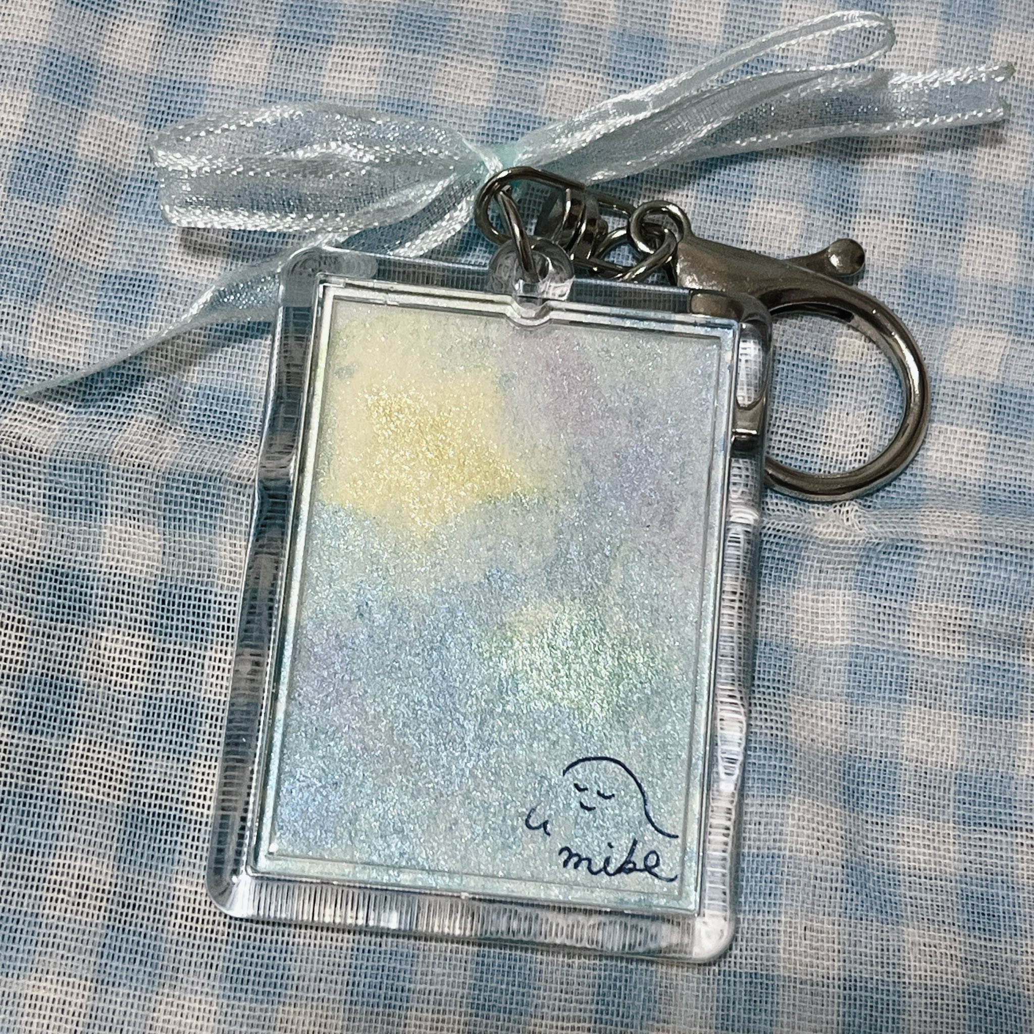 うみちゃむ　4点キーホルダー ウツボ右向き / 四十肩治美 ( AchikochiPain )のアクリル