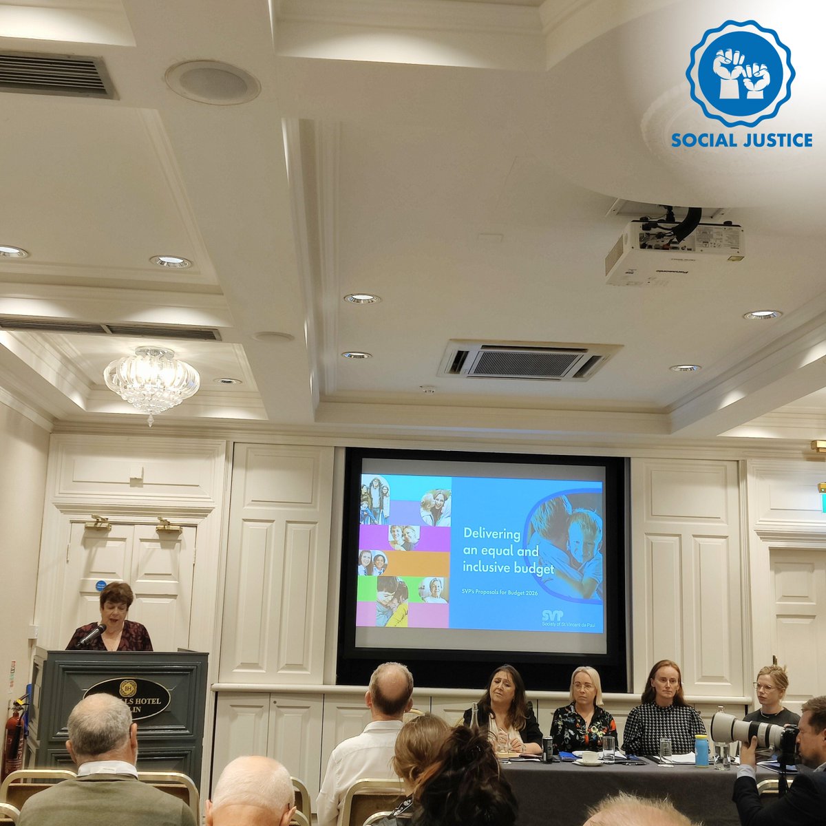 SVP_Ireland's tweet image. Opening remarks by the National President of SVP, Rose McGowan.

#SocialJustice #SvpIreland #PreBudgetSubmission