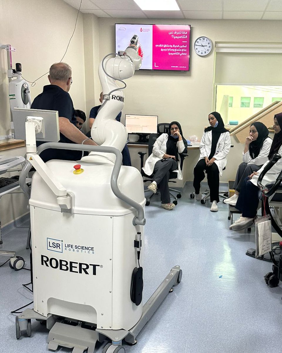 ROBERT® arrives in the United Arab Emirates 🇦🇪

Clinicians recognize ROBERT®’s potential to advance early mobilization, enhance therapist efficiency, and improve patient outcomes. 🦾